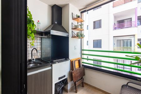 Apartamento à venda com 62m², 3 quartos e 2 vagasVaranda gourmet
