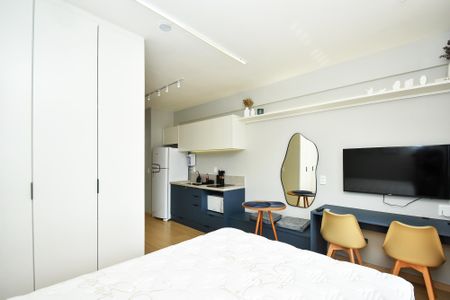 Studio para alugar com 25m², 1 quarto e sem vaga Studio para alugar com 25m², 1 quarto e sem vagaquarto