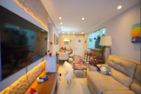 Sala de apartamento para alugar com 2 quartos, 67m² em Coqueiros, Florianópolis