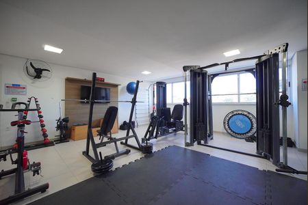 Academia de apartamento para alugar com 2 quartos, 67m² em Coqueiros, Florianópolis