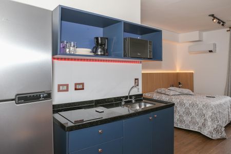 Studio à venda com 29m², 1 quarto e 1 vagaStudio