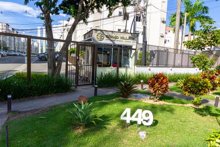 Apartamento para alugar com 54m², 2 quartos e 1 vagaFachada e portaria