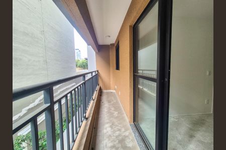 Studio à venda com 29m², 1 quarto e sem vagaVaranda