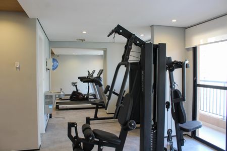 Studio à venda com 29m², 1 quarto e sem vagaAcademia