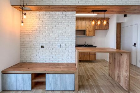 Apartamento à venda com 96m², 2 quartos e 2 vagasDetalhe da Sala