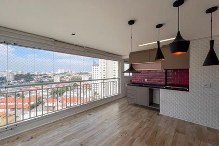 Varanda gourmet de apartamento à venda com 2 quartos, 96m² em Vila Brasilio Machado, São Paulo