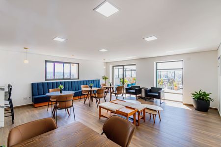 Studio para alugar com 27m², 1 quarto e sem vagaÁrea comum - Salão de festas