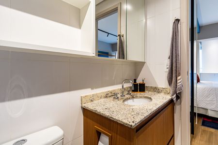 Studio para alugar com 27m², 1 quarto e sem vagaBanheiro