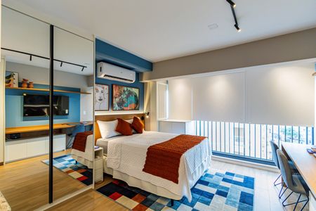 Studio de kitnet/studio para alugar com 1 quarto, 27m² em Perdizes, São Paulo