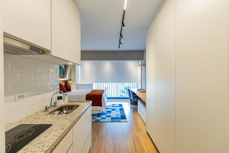 Studio para alugar com 27m², 1 quarto e sem vagaStudio