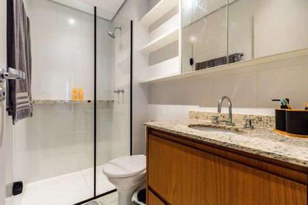 Studio para alugar com 27m², 1 quarto e sem vagaBanheiro