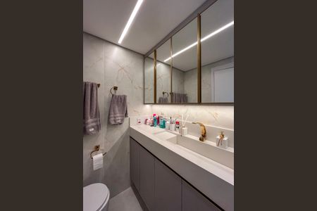 Apartamento à venda com 119m², 3 quartos e 2 vagasBanheiro da Suíte 1