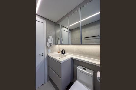 Apartamento à venda com 119m², 3 quartos e 2 vagasBanheiro da Suíte 2