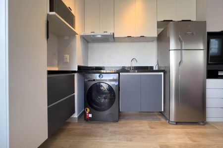 Studio para alugar com 27m², 1 quarto e sem vaga Studio para alugar com 27m², 1 quarto e sem vagaCozinha