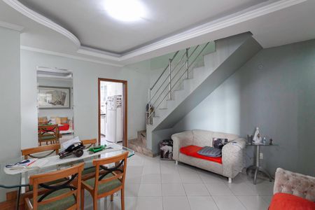 Sala 1 de apartamento à venda com 3 quartos, 170m² em Castelo, Belo Horizonte