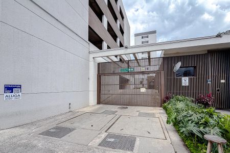Studio para alugar com 27m², 1 quarto e sem vagaFachada - Plaquinha