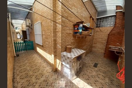 Churrasqueira de casa para alugar com 3 quartos, 116m² em Vila Valenca, São Vicente