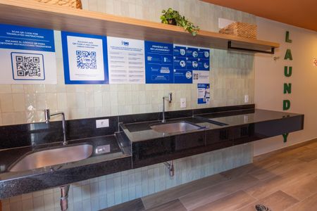 Apartamento para alugar com 58m², 2 quartos e 2 vagas Apartamento para alugar com 58m², 2 quartos e 2 vagasÁrea comum - Lavanderia