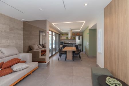 Apartamento para alugar com 58m², 2 quartos e 2 vagas Apartamento para alugar com 58m², 2 quartos e 2 vagasÁrea comum - Espaço de Gourmet