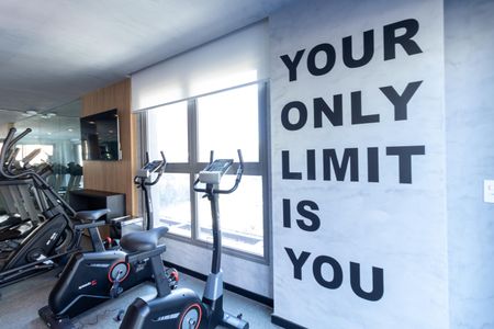 Apartamento para alugar com 58m², 2 quartos e 2 vagas Apartamento para alugar com 58m², 2 quartos e 2 vagasÁrea comum - Academia