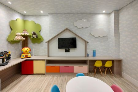 Apartamento para alugar com 105m², 2 quartos e 2 vagas Apartamento para alugar com 105m², 2 quartos e 2 vagasBrinquedoteca