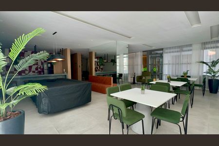 Studio para alugar com 26m², 1 quarto e sem vagaSalão de Festas