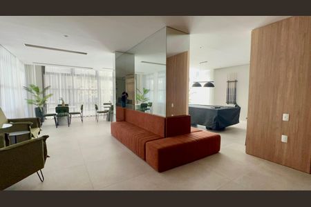 Studio para alugar com 26m², 1 quarto e sem vagaSalão de Festas