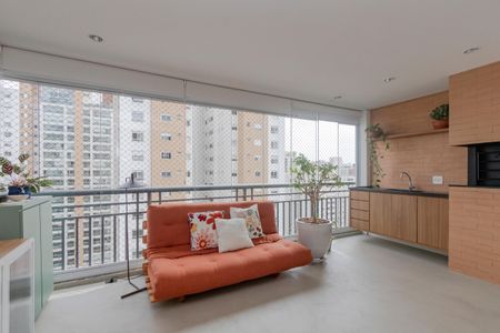 Apartamento à venda com 136m², 3 quartos e 2 vagasVaranda