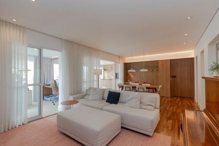 Apartamento à venda com 136m², 3 quartos e 2 vagasSala
