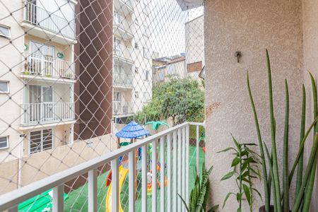 Varanda de apartamento à venda com 2 quartos, 48m² em Jardim Celeste, São Paulo