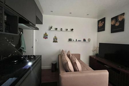 Sala/cozinha de apartamento para alugar com 1 quarto, 35m² em Copacabana, Rio de Janeiro