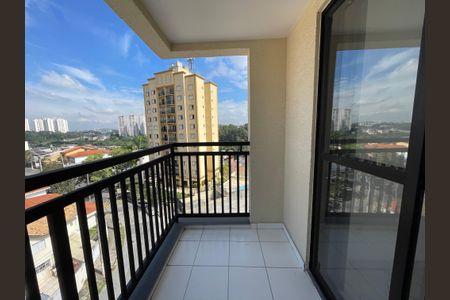 Varanda da Sala de apartamento para alugar com 2 quartos, 44m² em Jardim Ester, São Paulo