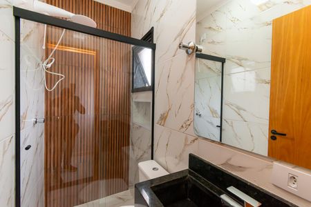 Casa para alugar com 79m², 2 quartos e 1 vagaBanheiro da Suíte 2