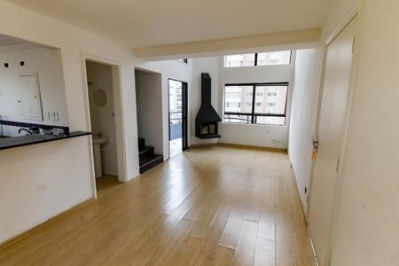 Sala de apartamento para alugar com 1 quarto, 75m² em Parque Bairro Morumbi, São Paulo