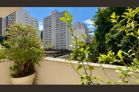 Apartamento à venda com 86m², 2 quartos e 1 vagaVaranda da suite 