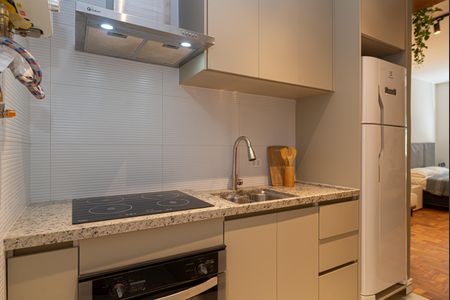 Studio à venda com 30m², 1 quarto e sem vagaCozinha