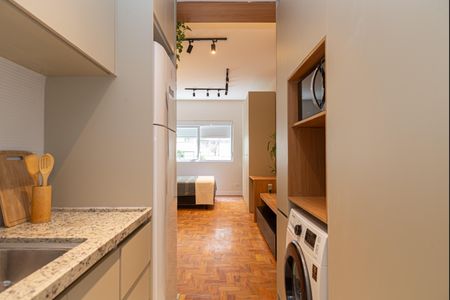 Studio à venda com 30m², 1 quarto e sem vagaCozinha