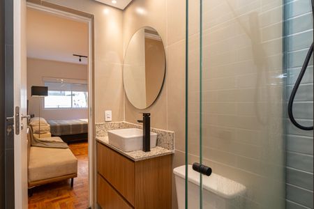 Studio à venda com 30m², 1 quarto e sem vagaBanheiro