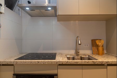 Studio à venda com 30m², 1 quarto e sem vagaCozinha