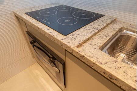 Studio à venda com 30m², 1 quarto e sem vagaCozinha