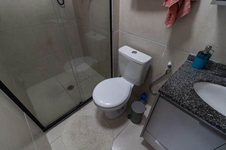 Apartamento à venda com 60m², 3 quartos e 1 vagaBANHEIRO DA SUÍTE