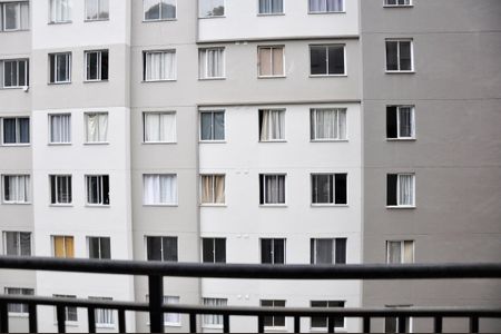 Apartamento à venda com 39m², 2 quartos e sem vagaDetalhe - Vista da Varanda da Sala