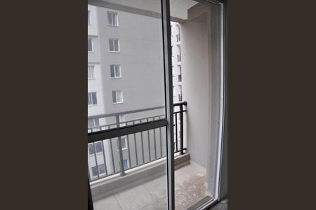 Apartamento à venda com 39m², 2 quartos e sem vagaDetalhe - Varanda da Sala