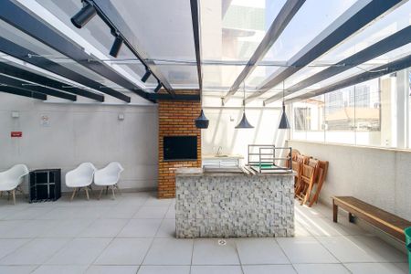 Apartamento à venda com 34m², 1 quarto e sem vagaChurrasqueira