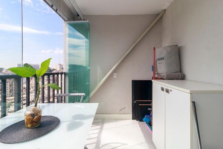 Sala - Varanda de apartamento à venda com 1 quarto, 34m² em Jardim Sao Luiz, São Paulo