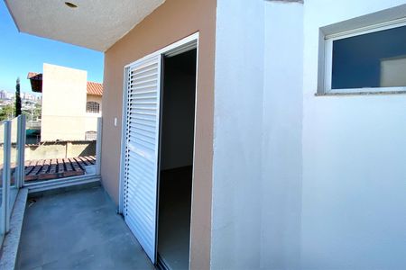 Varanda da Suite de casa à venda com 3 quartos, 125m² em Santa Efigênia, Belo Horizonte