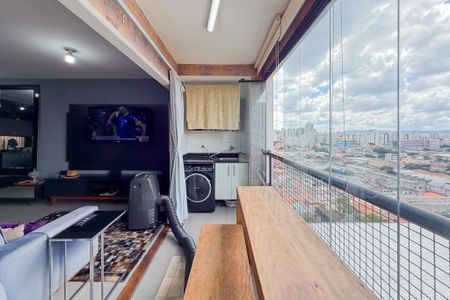 Studio à venda com 36m², 1 quarto e 1 vagaVaranda