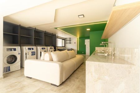 Apartamento para alugar com 36m², 1 quarto e sem vagaLavanderia