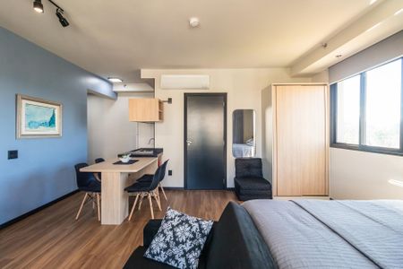 Sala/Quarto de apartamento para alugar com 1 quarto, 45m² em Melville Empresarial Ii, Barueri