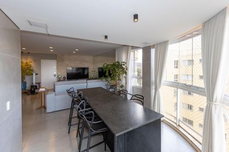 Apartamento à venda com 166m², 4 quartos e 3 vagasVaranda da Sala de Jantar